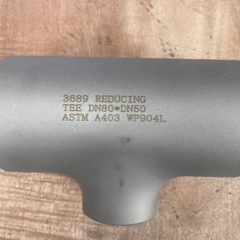 ASME B16.9 egyenes póló méretek